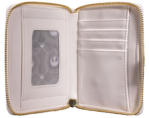 Portefeuille Loungefly - Star Wars - Blanc Et Or